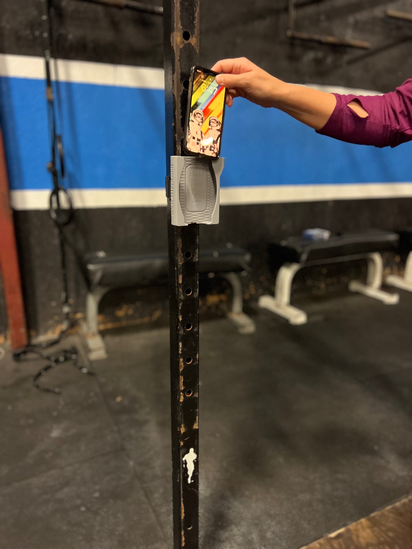 Gym Cell Phone Holder