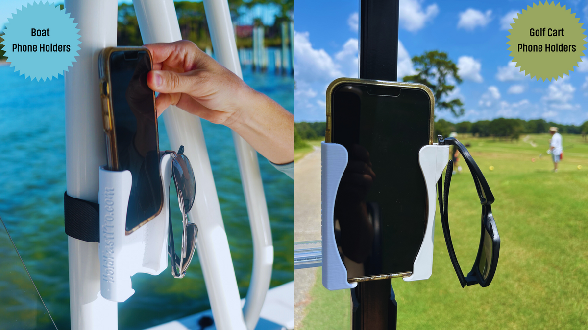 All Phone Holders & Mounts | Boat & Golf Cart Use | HoldFastPro