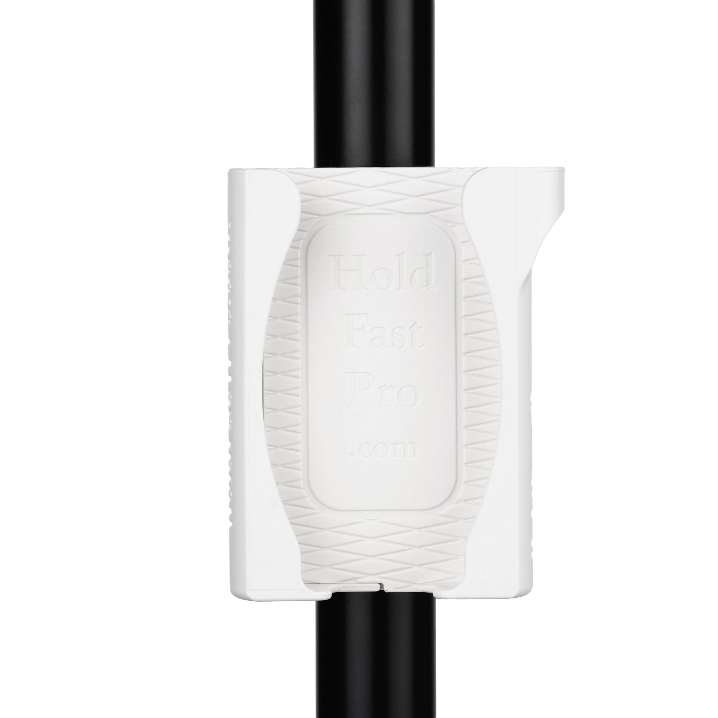 Golf Cart Cell Phone Holder -Adjustable (White & Black)
