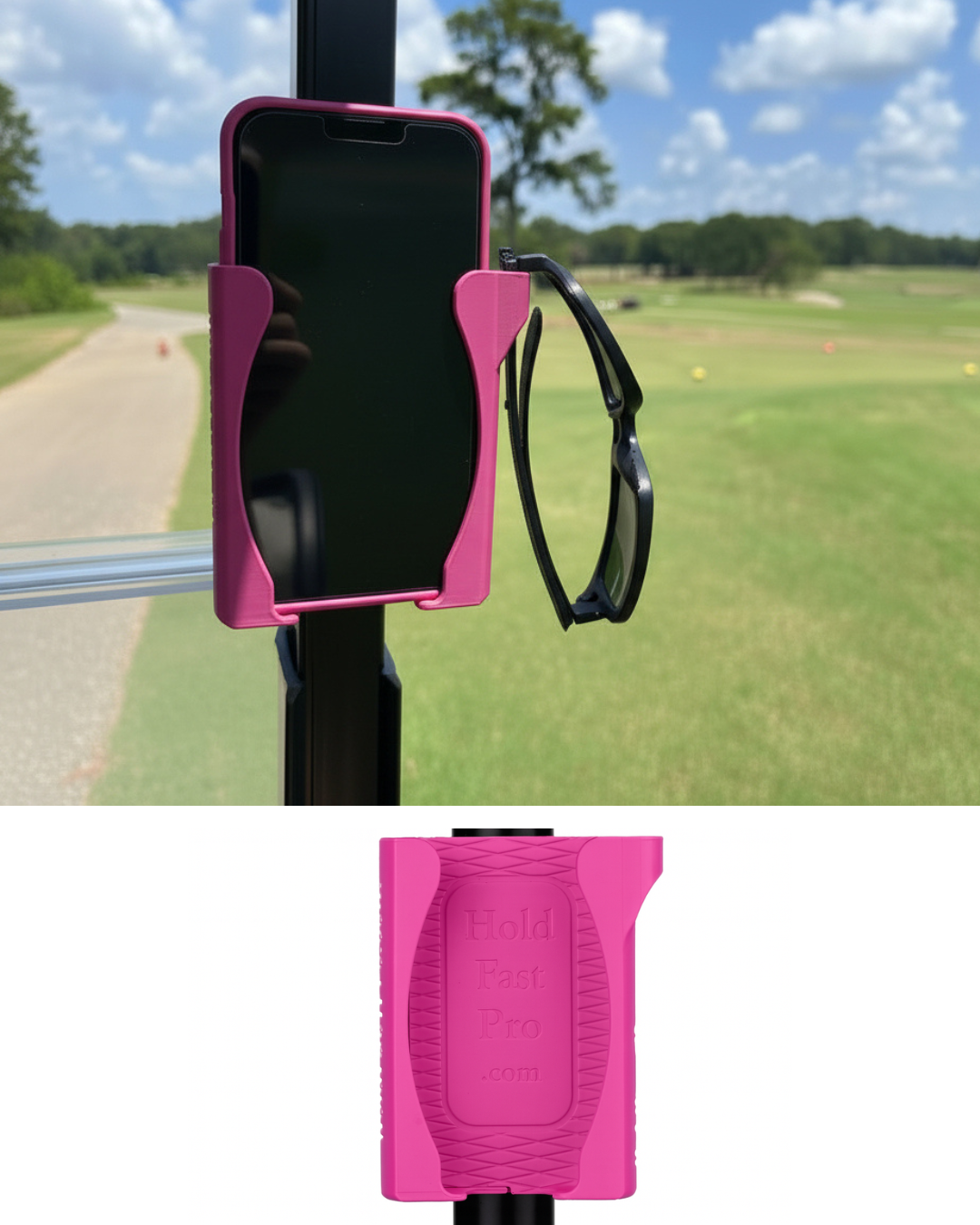 Golf Cart Phone Holder