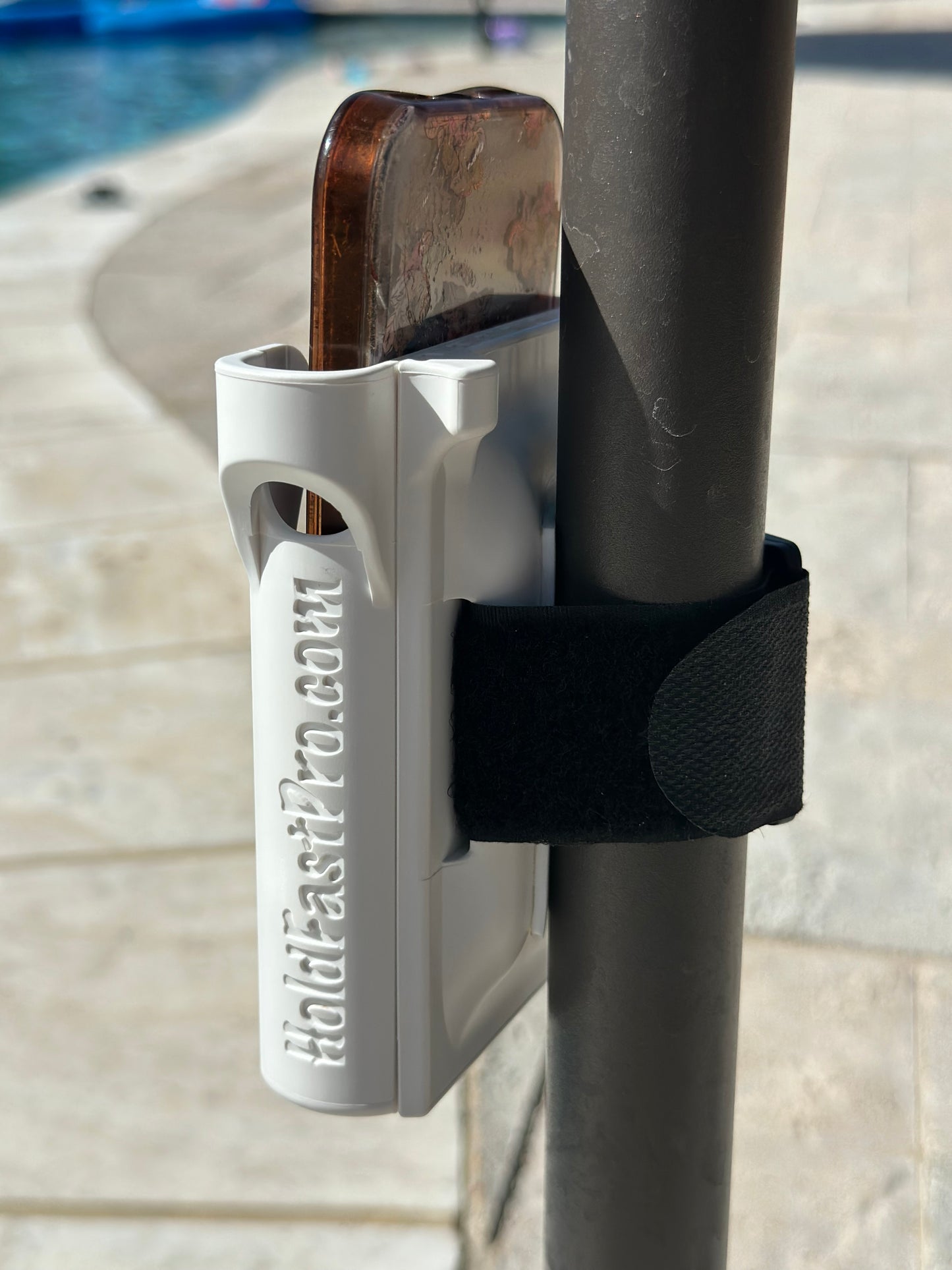 Umbrella Adjustable Cell Phone Holder (White, Black, & Grey)